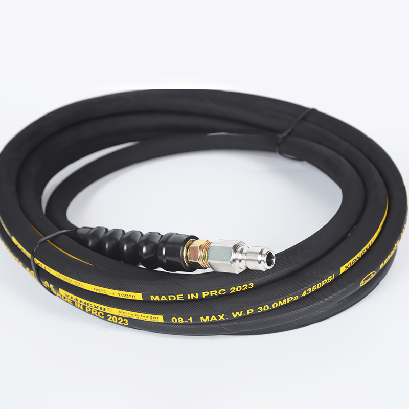 Korkeapaineinen autopesukoneen veden poistokumuletku