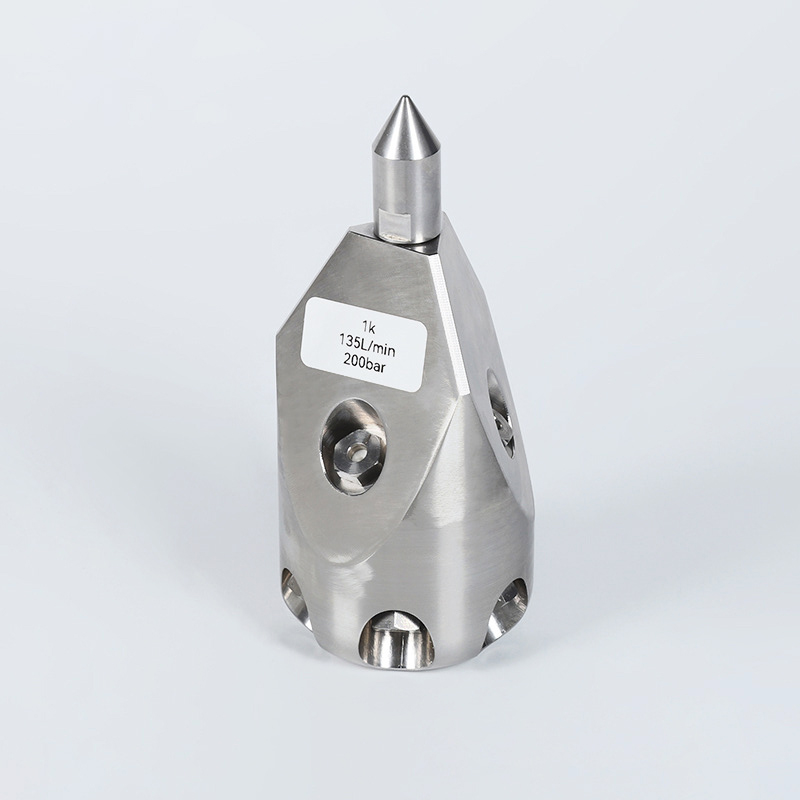 Puhdistuskone Ruostumattomasta teräksestä valmistettu putken korkea paineen puhkaisu suutin