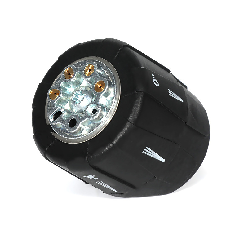 Litium-akku monitoiminen viisi-in-one-suuttimen korkeapaineinen tuuletinsuutin