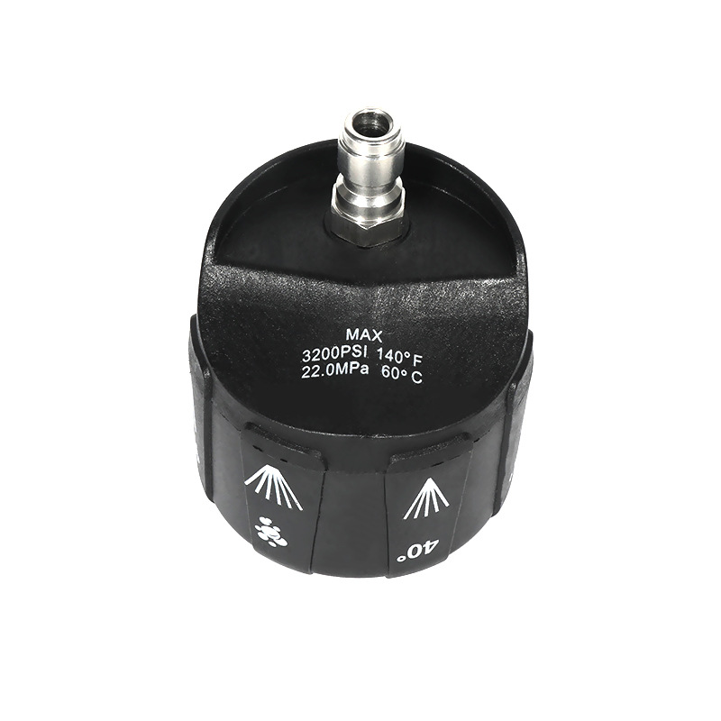 Litium-akku monitoiminen viisi-in-one-suuttimen korkeapaineinen tuuletinsuutin