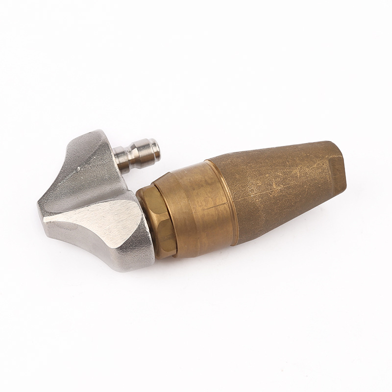 Puutarhapuutarhanhoitometalli ruostumattomasta teräksestä 304 kiinteä sprinkleripää