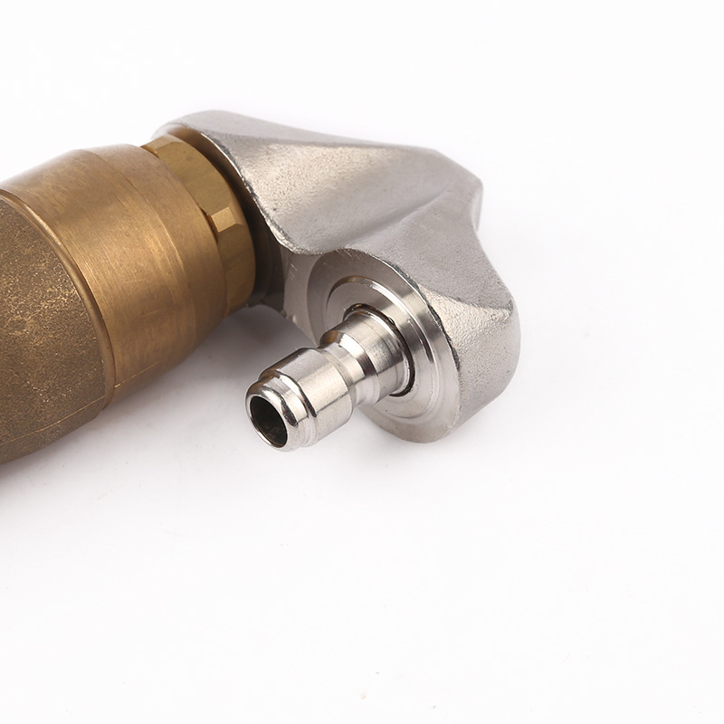 Puutarhapuutarhanhoitometalli ruostumattomasta teräksestä 304 kiinteä sprinkleripää