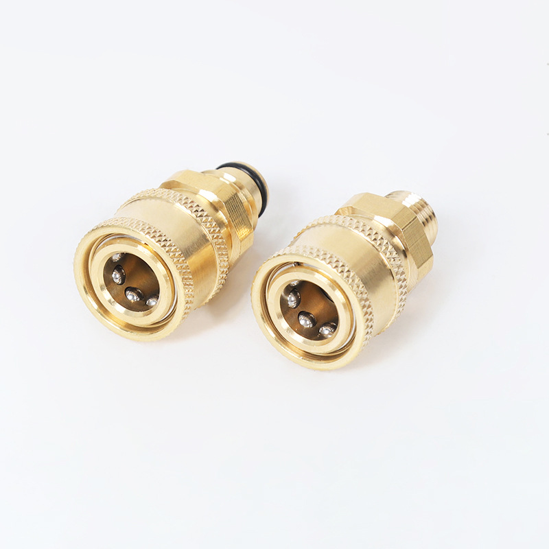 Auton pesuveden suuttimen pään muuntaminen 1/4 unionin pikapistoke