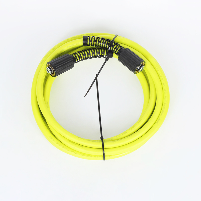 Kotitalouksien korkeapaineinen puhdistuskoneen kulumiskestävä punostettu vesiletku