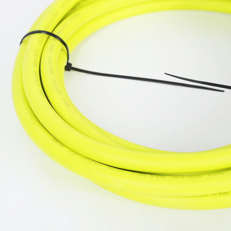 Kotitalouksien korkeapaineinen puhdistuskoneen kulumiskestävä punostettu vesiletku