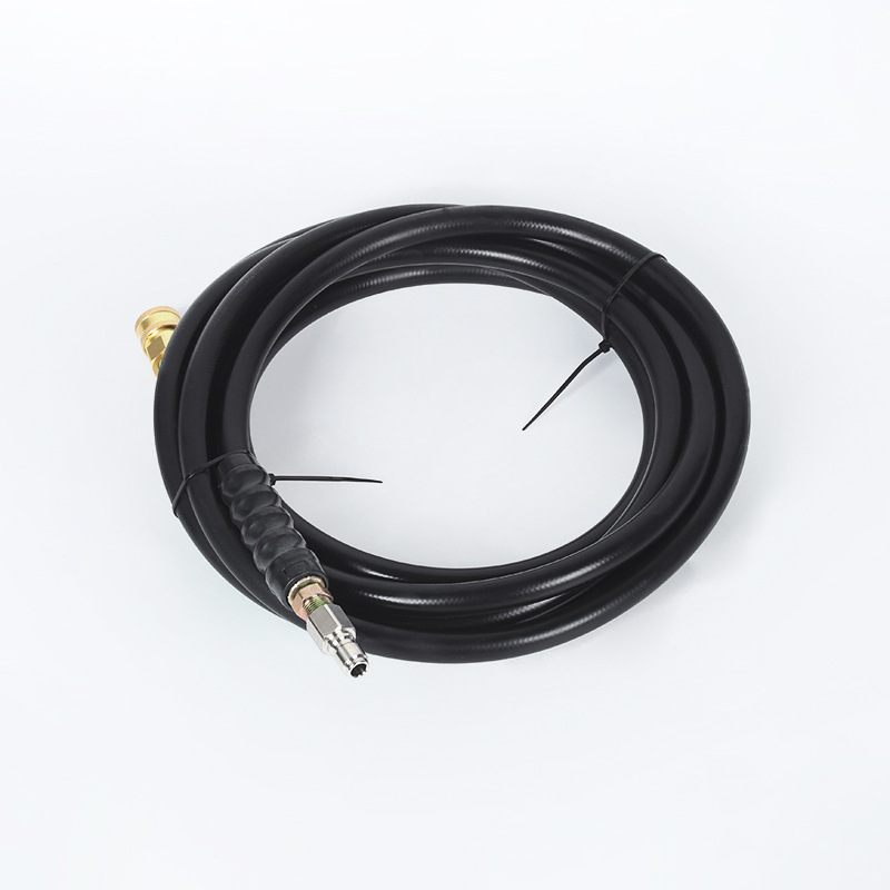 Auton pesukoneen korkeapainevesipistooli, joka on sopeutunut jäteveistoon