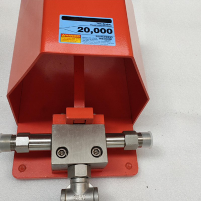 Erittäin paine ylivuototyyppinen jalkaventtiili