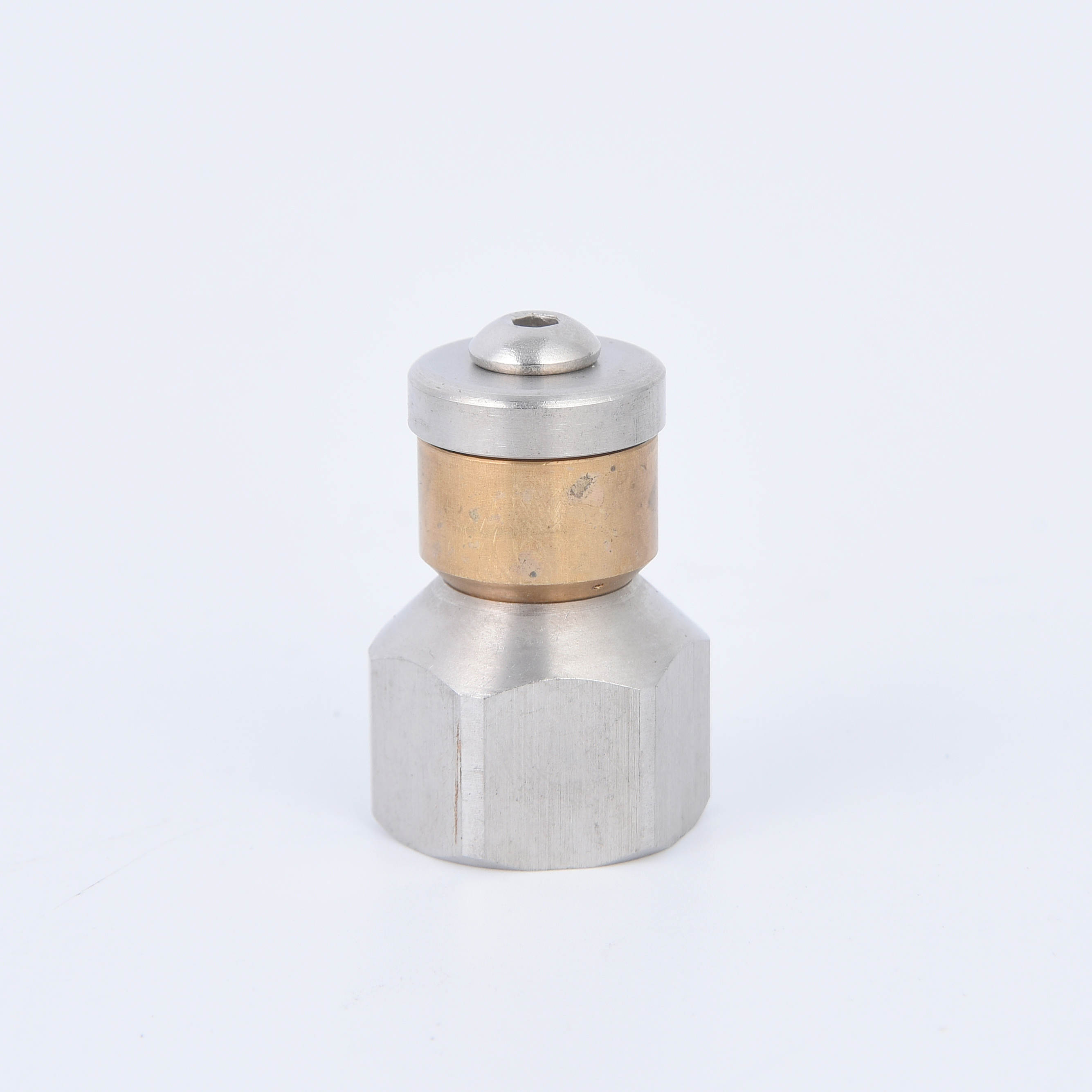 Auton pesukoneen korkeapaineen suuttimen viemäriputken puhdistussuutin